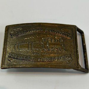 Belt Buckle Wells Fargo & Company